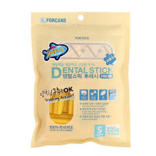Forcans Dog Treat Dental Stick Omega3 Small 220g