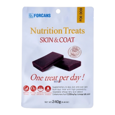 Forcans Dog Treat Nutrition Skin & Coat 240g