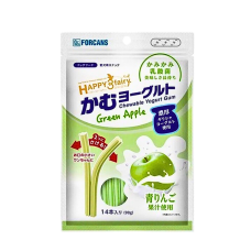 Forcans Dog Treat Yogurt Gum Green Apple 90g