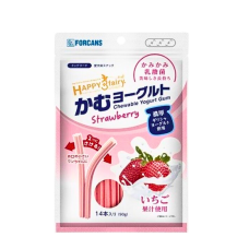 Forcans Dog Treat Yogurt Gum Strawberry 90g