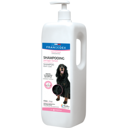 Francodex Dog Shampoo Black Coat 1L