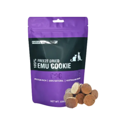 Freeze Dry Australia Pet Treat Emu Cookie 100g