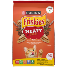 Friskies Cat Dry Food Meaty Grills 2.5kg