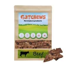 Gatchews Dog Treats Beef Lung Crisps 100g 