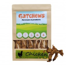 Gatchews Dog Treats Chicken Necks 100g