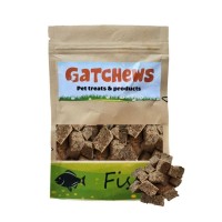 Gatchews Dog Treats Fish Cube Gem 100g