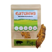 Gatchews Dog Treats Pork Trotter Halves 5 pack