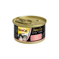 GimCat ShinyCat In Jelly Chicken For Kitten 70g