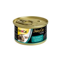 GimCat ShinyCat In Jelly Chicken and Shrimps 70g