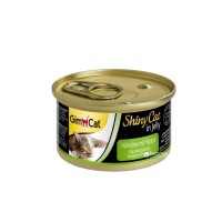 GimCat ShinyCat In Jelly Chicken With Papaya 70g (24 Cans)