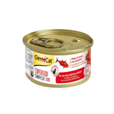 GimCat ShinyCat Superfood Filet Tuna w Tomatoes 70g