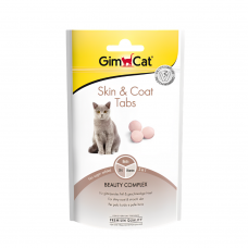 GimCat Snack Functional Tabs For Skin & Coat 40g