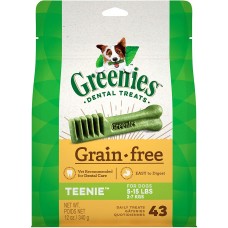 Greenies Grain Free Dental Teenie Dog Treat 340g