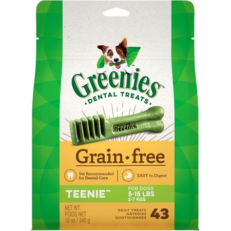 Greenies Grain Free Dental Teenie Dog Treat 340g
