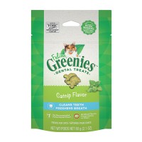 Feline Greenies Dental Treats Catnip 60g (2 Packs)