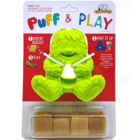 Yeti Dog Chew Puff&Play Hangry Yeti Green