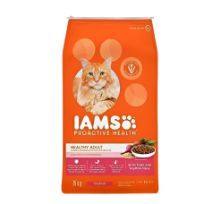 IAMS Cat Food Proactive Health Healthy Adult With Tuna & Salmon Meal 15kg