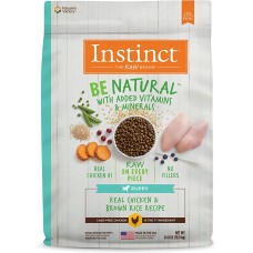 Instinct Be Natural Puppy Real Chicken & Brown Rice Recipe Dog Dry Food 24lb