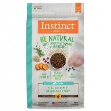 Instinct Be Natural Puppy Real Chicken & Brown Rice Recipe Dog Dry Food 4.5lb