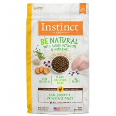 Instinct Be Natural Real Chicken & Brown Rice Recipe Dog Dry Food 4.5lb