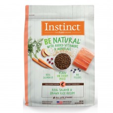 Instinct Be Natural Real Salmon & Brown Rice Recipe Dog Dry Food 24lb