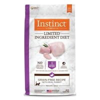 Instinct Cat Dry Food Limited Ingredients Diet Recipe w/Rabbit 4.5lb