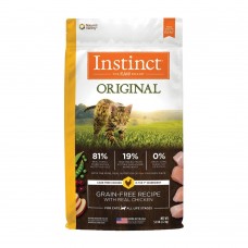 Instinct Cat Dry Food Original Grain-Free Recipe w/Chic 5lb Instinct Cat Dry Food Original Grain-Free Recipe w/Chic 5lb