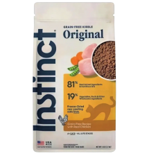 Instinct Cat Dry Food Original Grain-Free Recipe w/Chic 5lb Instinct Cat Dry Food Original Grain-Free Recipe w/Chic 5lb