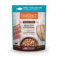 Instinct Cat Food Topper Healthy Cravings Tuna in Gravy 3oz x6