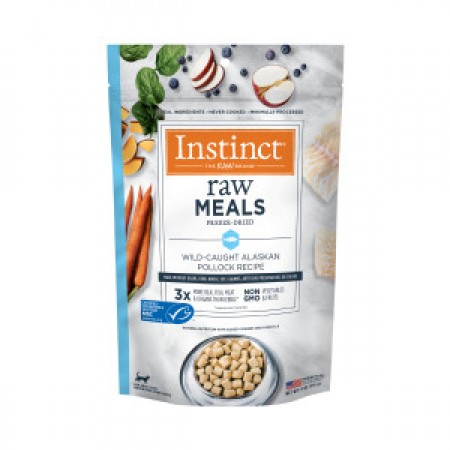 Instinct Cat Freeze Dried Raw Meals Pollock Recipe 9oz