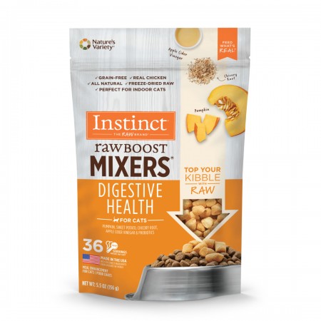 Instinct Cat Freeze Dried Raw Mixers Digestive Health Chicken 5.5oz
