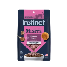 Instinct Cat Freeze Dried Raw Mixers Skin & Coat 5.5oz Instinct Cat Freeze Dried Raw Mixers Skin & Coat 5.5oz