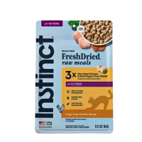 Instinct Cat Fresh Dried Raw Meals Chic Recipe Kitten 9.5oz