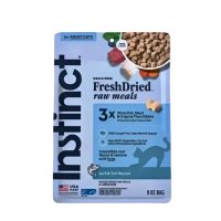Instinct Cat Fresh Dried Raw Meals Surf & Turf Recipe 9oz Instinct Cat Fresh Dried Raw Meals Surf & Turf Recipe 9oz