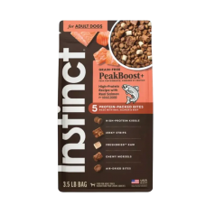 Instinct Dog Dry Food Peak Boost High-Protein Real Salmon 3.5lb