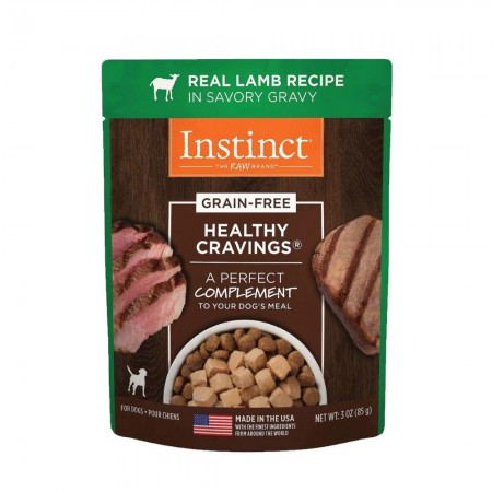Instinct Dog Healthy Cravings Savory Gravy Topper Lamb 3oz