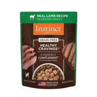 Instinct Healthy Cravings Grain-Free Real Lamb Recipe in Savory Gravy Dog Wet Food Topper 3oz