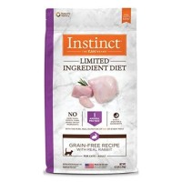 Instinct Limited Ingredient Diet Grain-Free Recipe with Real Rabbit Dry Food 4.5lb