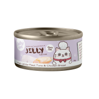 Jolly Cat Jelly Series Fresh White Meat Tuna And Chicken Breast 80g (24 cans)