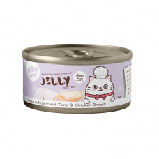 Jolly Cat Jelly Series Fresh White Meat Tuna And Chicken Breast 80g