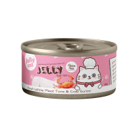 Jolly Cat Jelly Series Fresh White Meat Tuna And Crab Surimi 80g