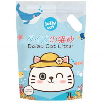 Jollycat Litter Daizu Fresh Clumping Tofu Ocean Breeze 7L x6