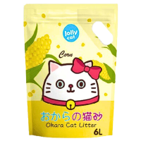 Jollycat Litter Okara Tofu Corn 6L X6