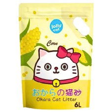Jollycat Litter Okara Tofu Corn 6L 