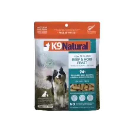 K9 Natural New Zealand Freeze Dried Food Beef & Hoki 100g