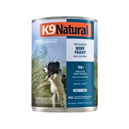 K9 Natural New Zealand Canned Food Beef 370g