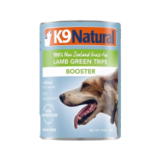 K9 Natural New Zealand Canned Food Booster Lamb Green Tripe 370g K9 Natural New Zealand Canned Food Booster Lamb Green Tripe 370g
