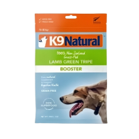 K9 Natural New Zealand Freeze Dried Booster Lamb Green Tripe 700g
