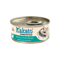 Kakato Cat Complete Diet Salmon & Perna Mussels 70g x12