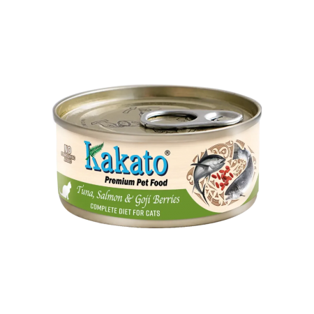 Kakato Cat Complete Diet Tuna Salmon & Goji 70g